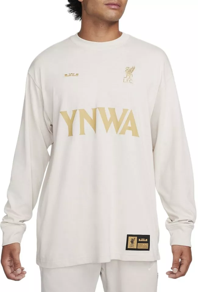 Tricou cu maneca lunga Nike LFC M NK LS LBJ MX90 TEE