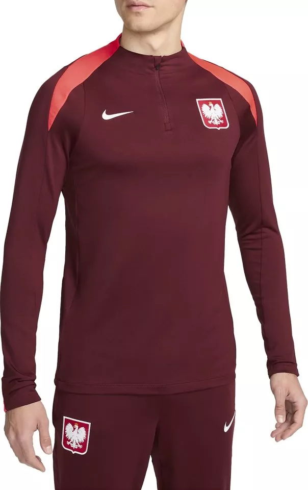 Langærmet T-shirt Nike POL M NK DF STRK DRILL TOP