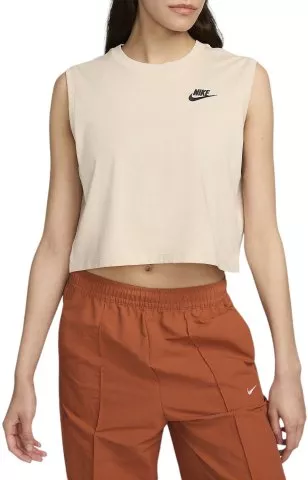 Sportswear Club Women's Sleeveless Cropped Top