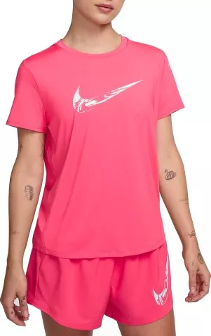 W NK ONE SWOOSH HBR DF SS TOP