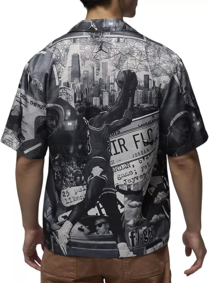 T-shirt Jordan M J ESS AOP CAMP TOP