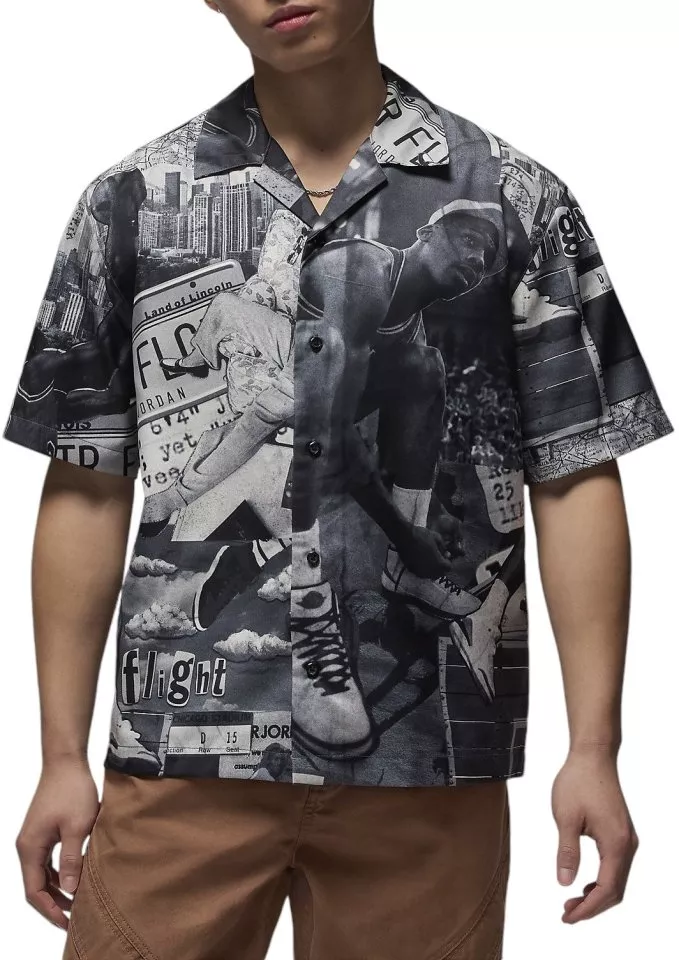 T-shirt Jordan M J ESS AOP CAMP TOP