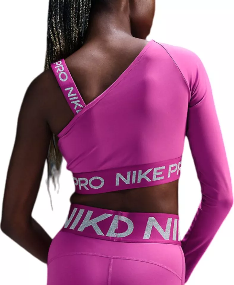 Tee-shirt Nike W NP DF SHINE CROP TOP