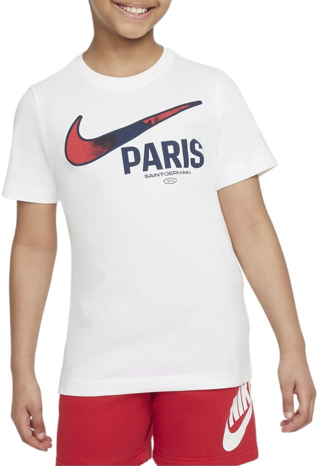 Nike PSG U NK SWOOSH TEE Rövid ujjú póló
