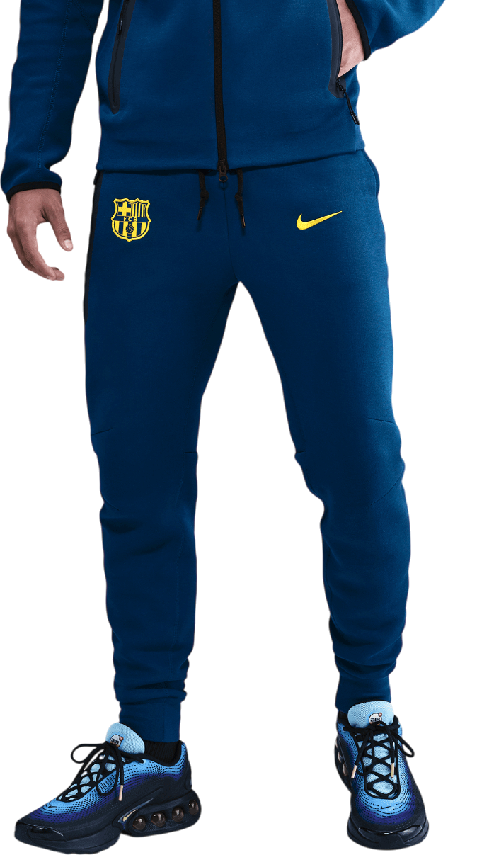 Pánské flísové kalhoty Nike FC Barcelona Tech Fleece