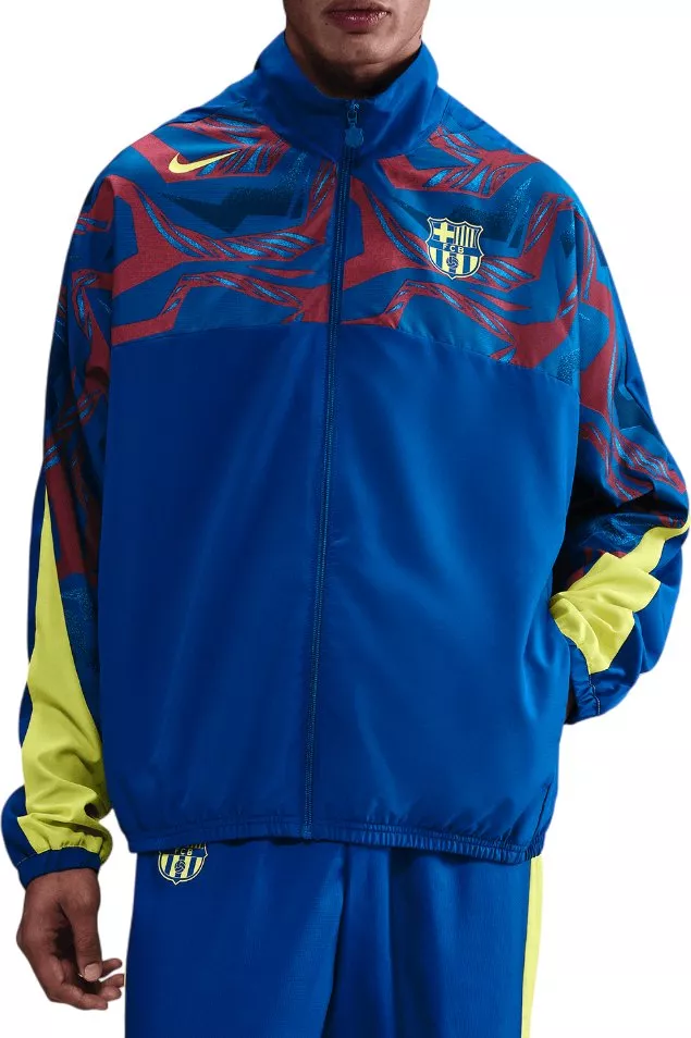 Pánská tkaná bunda Nike FC Barcelona Starting 5