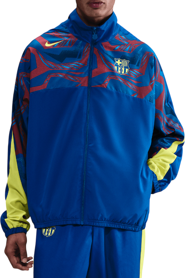 Pánská tkaná bunda Nike FC Barcelona Starting 5