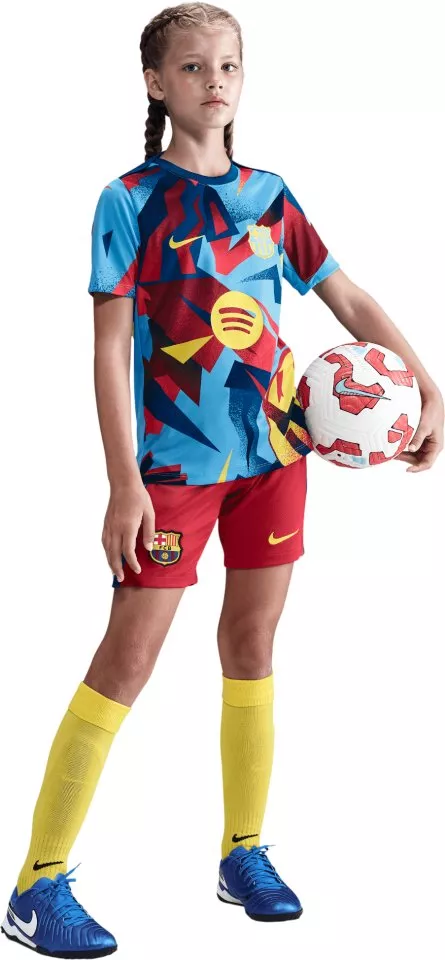 Majica Nike Dri-FIT FC Barcelona Academy Pro Pre-Match Kids