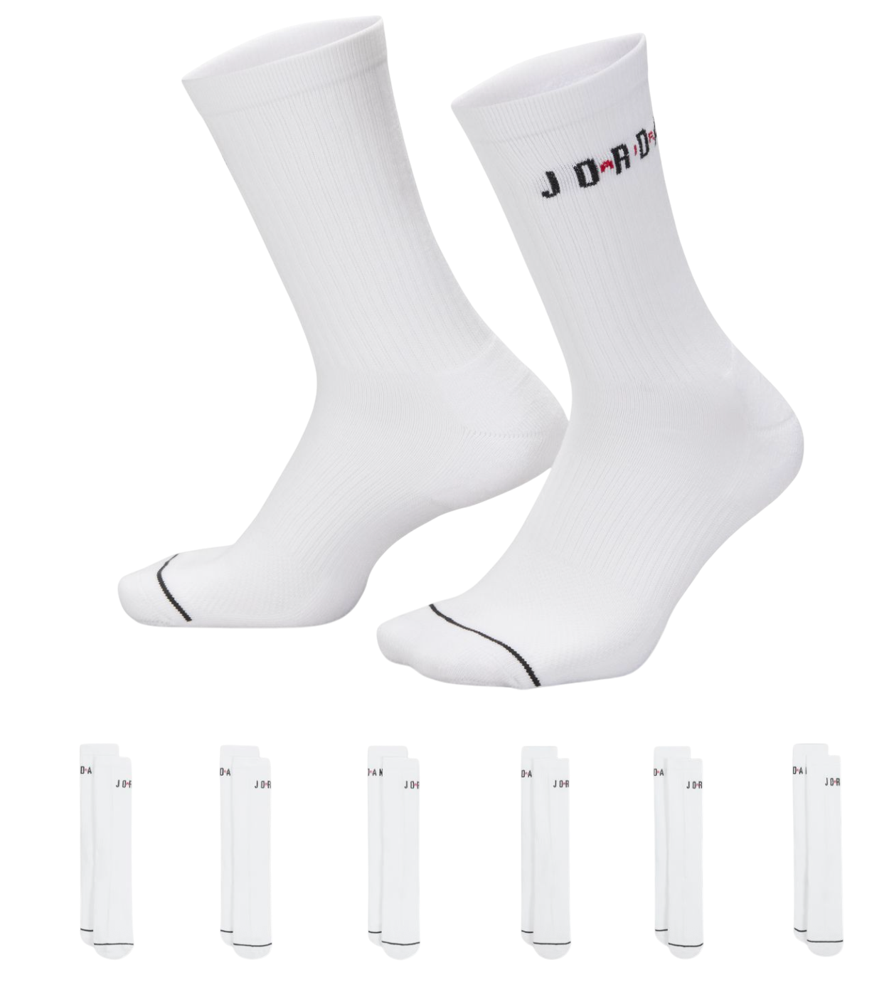 Ponožky Jordan Everyday Crew 6er Pack Socks