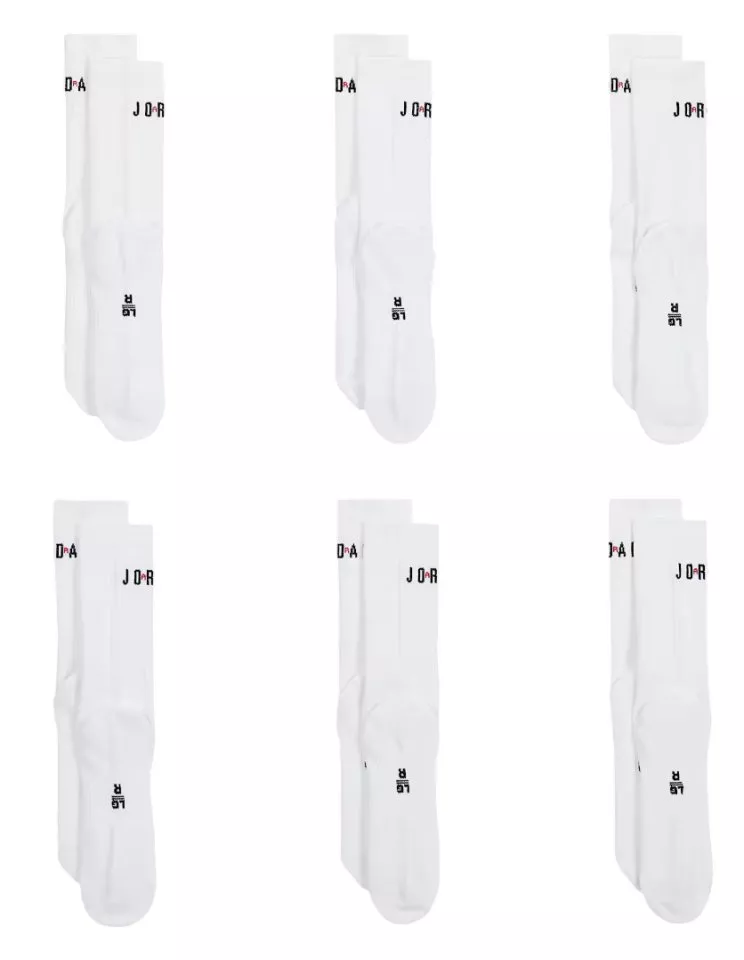 Ponožky Jordan Everyday Crew 6er Pack Socks