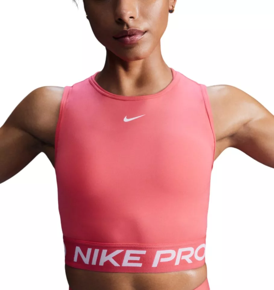 Nike pro cropped tank top hotsell