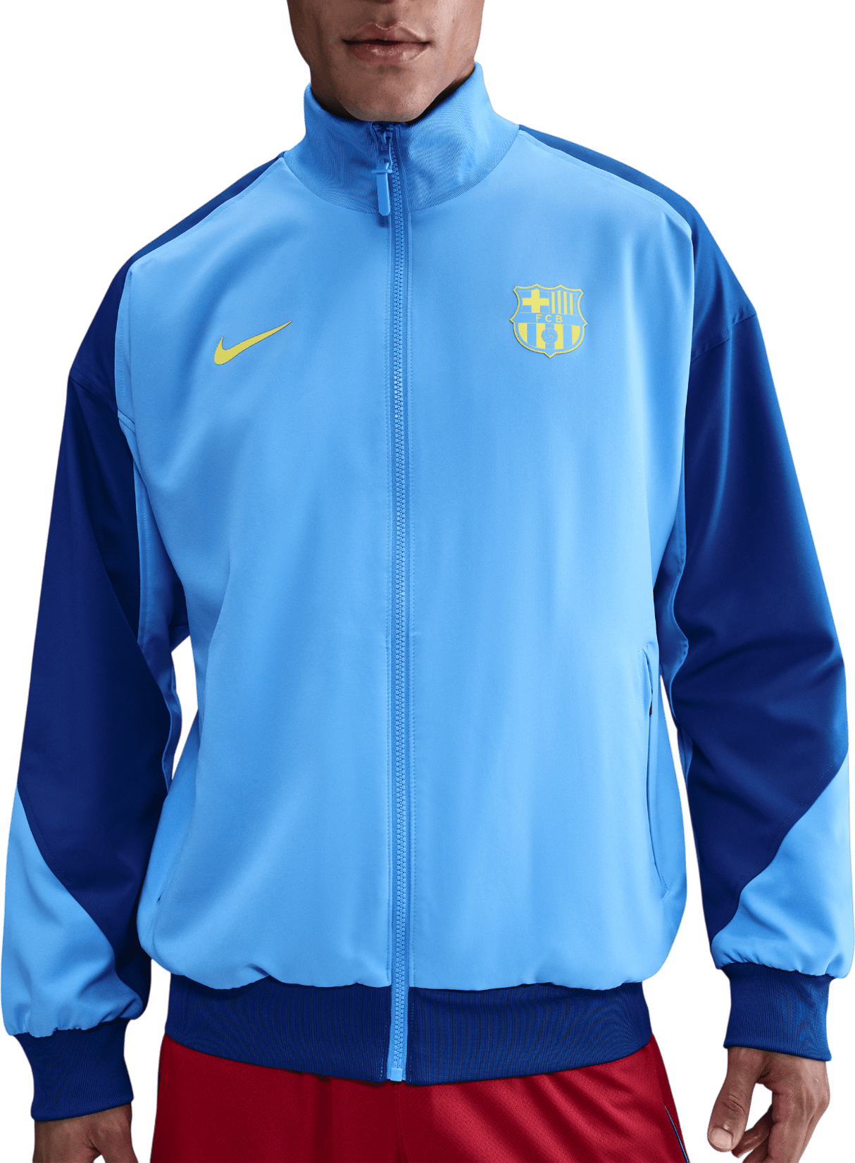 Pánská bunda Nike Dri-FIT FC Barcelona Strike Anthem 2025/26