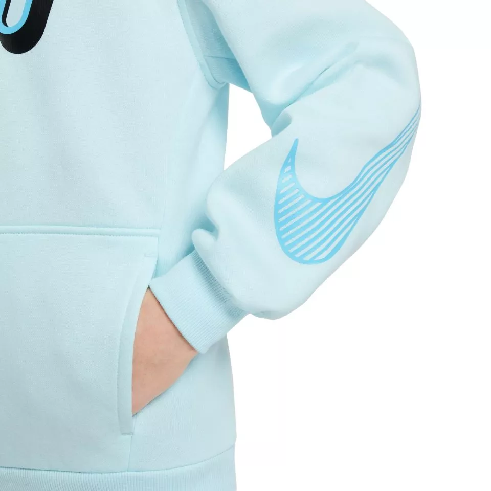 Nike KM K NK CLUB FLC HDY Kapucnis melegítő felsők