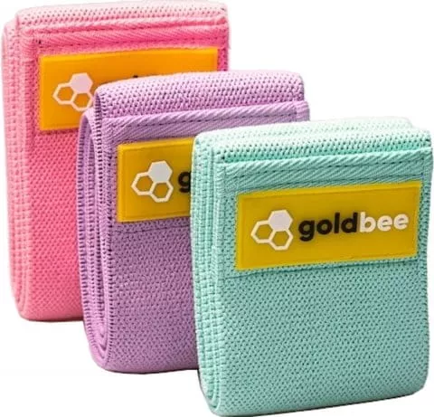 GoldBee Textile Resistance Band Set 3P