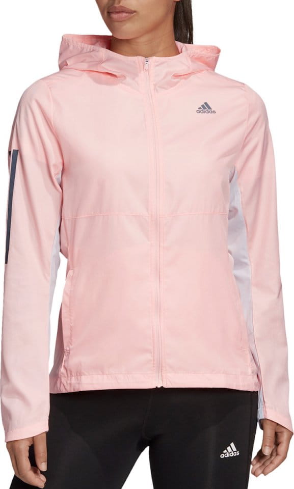 Dámská běžecká bunda s kapucí adidas Own The Run Wind