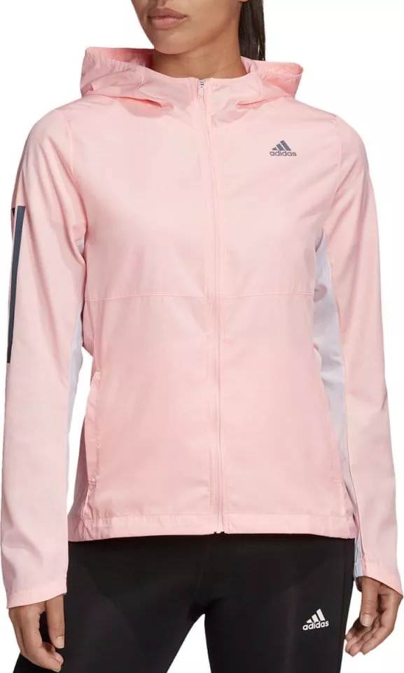 Dámská běžecká bunda s kapucí adidas Own The Run Wind