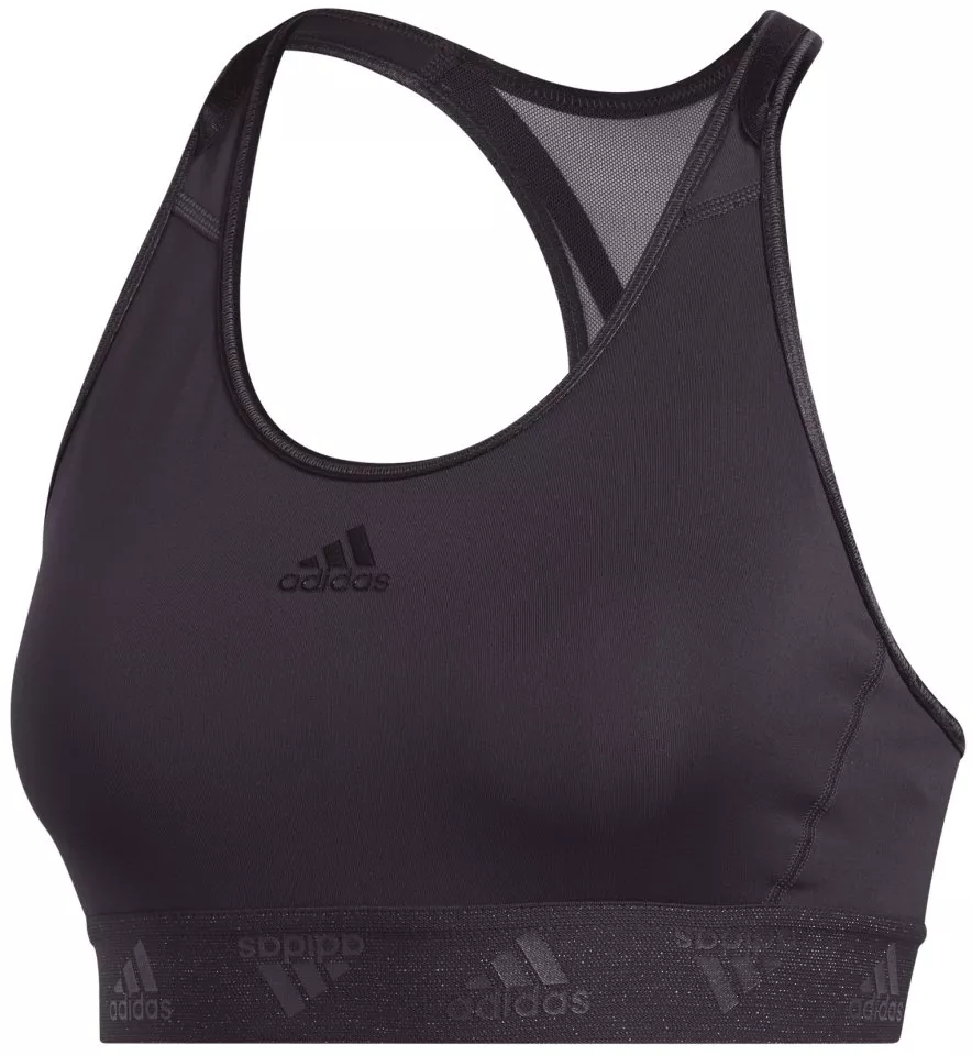 T-shirt adidas bos dont rest glam on sport-bh lila