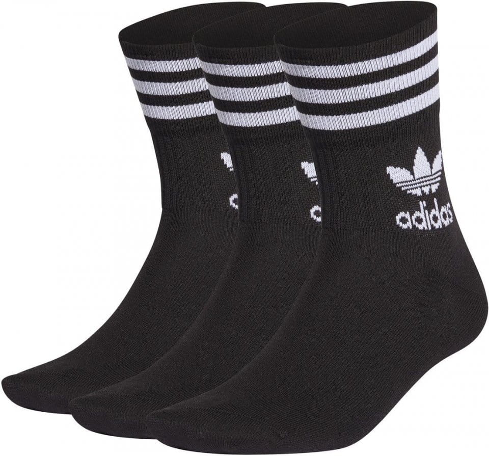 adidas Originals Mid-Cut Crew 3 pairs)