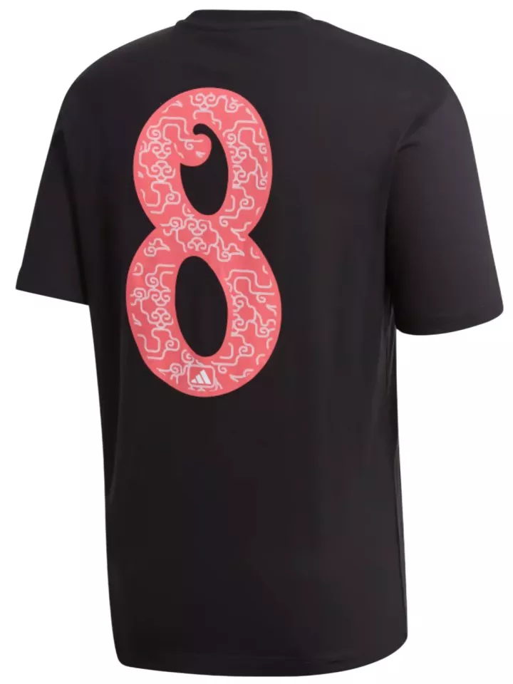 Pánské volnočasové tričko s krátkým rukávem adidas Sportswear Athletics Lucky 8 Graphic