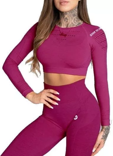 Koszula z długim rękawem Gym Glamour Crop Top