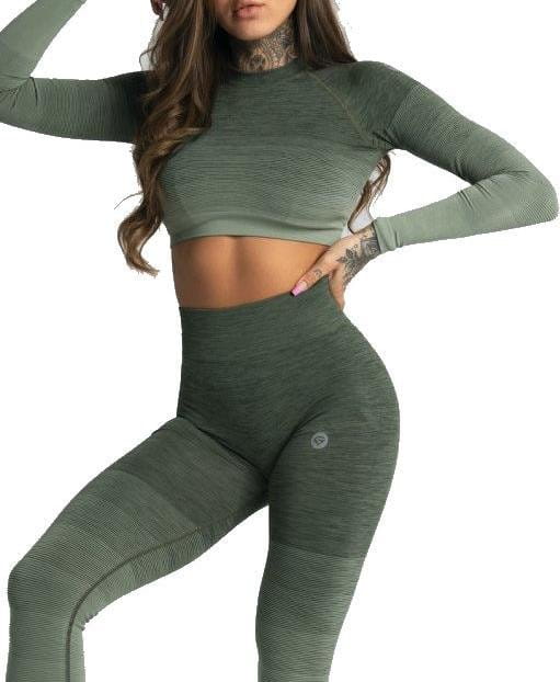 Majica dugih rukava Gym Glamour Crop Top
