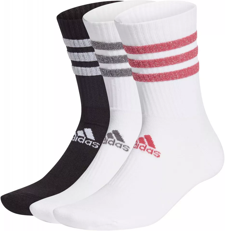 Ponožky adidas 3S GLAM CRW WMS