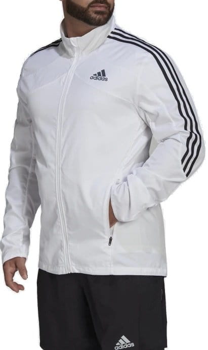 Τζάκετ με κουκούλα adidas MARATHON JKT