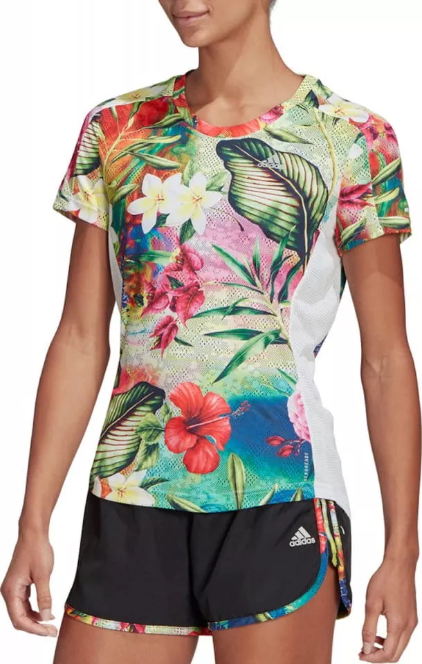 T-Shirt adidas FLORAL TEE W