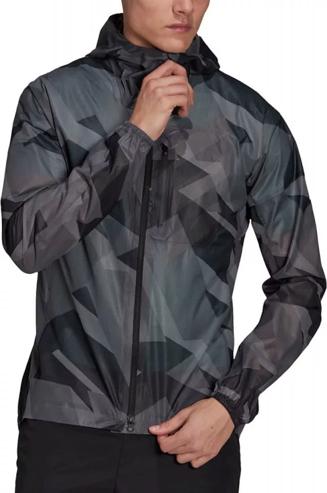 Kapuzenjacke adidas Terrex AGR Rain J AOP
