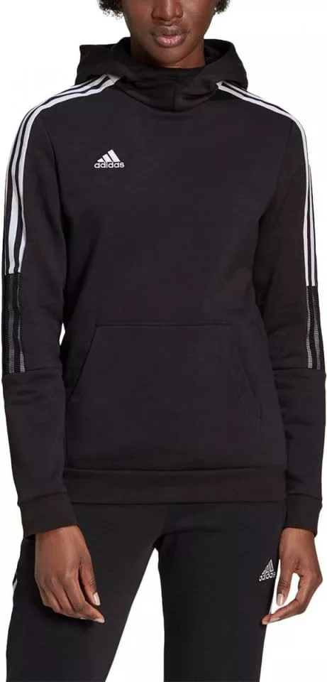 Φούτερ-Jacket με κουκούλα adidas TIRO21 SW HOODW