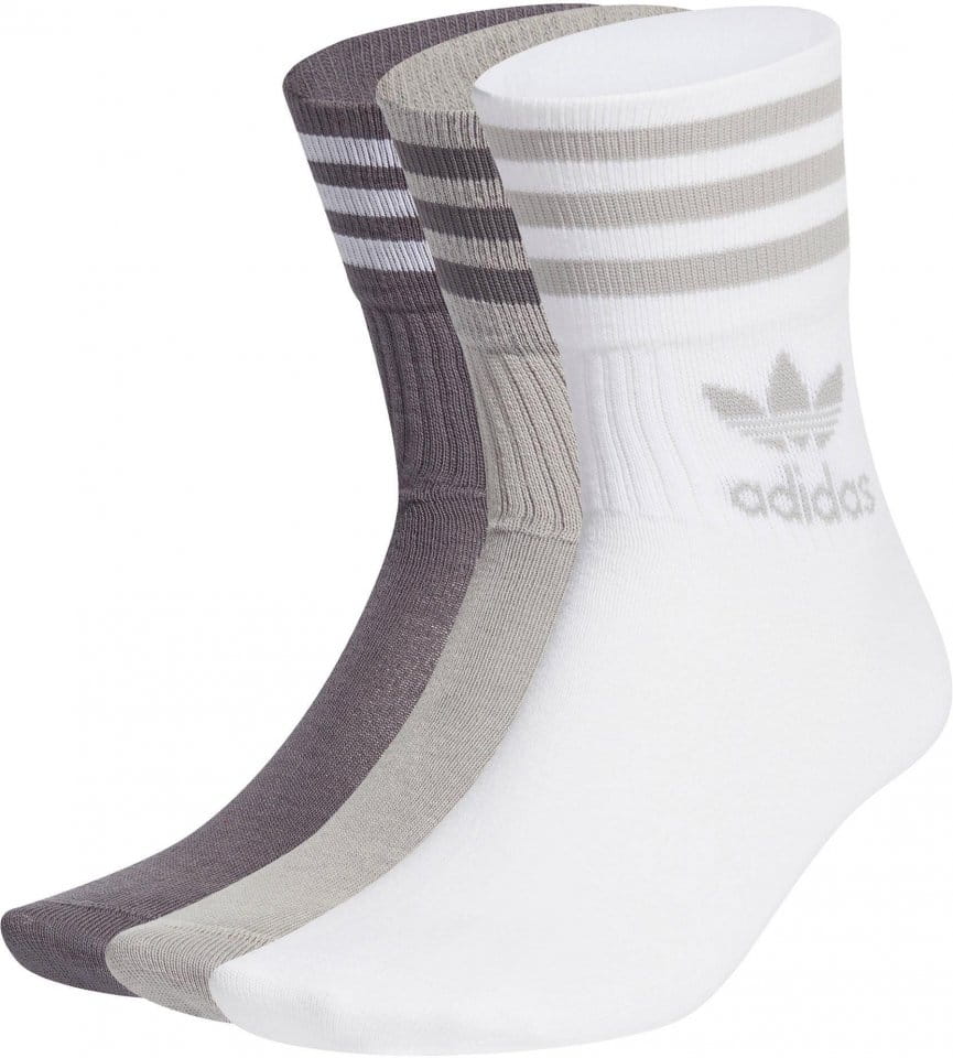 adidas Originals Mid-Cut Crew 3 pairs)
