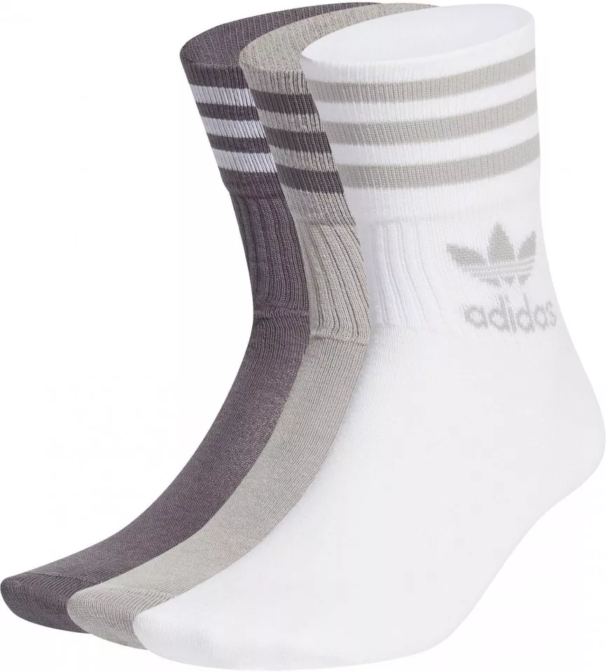 adidas Originals Mid-Cut Crew 3 pairs)