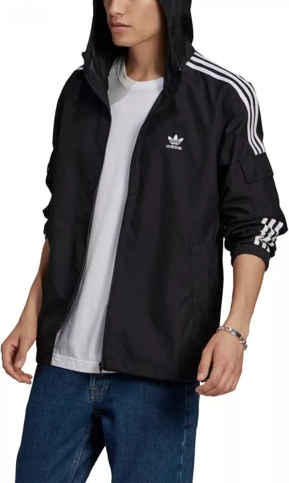 Adidas originals 3 stripes jacket best sale