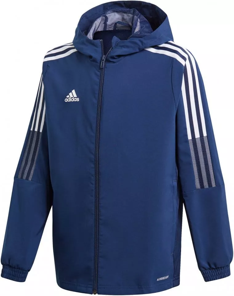 Τζάκετ με κουκούλα adidas TIRO21 WB Y