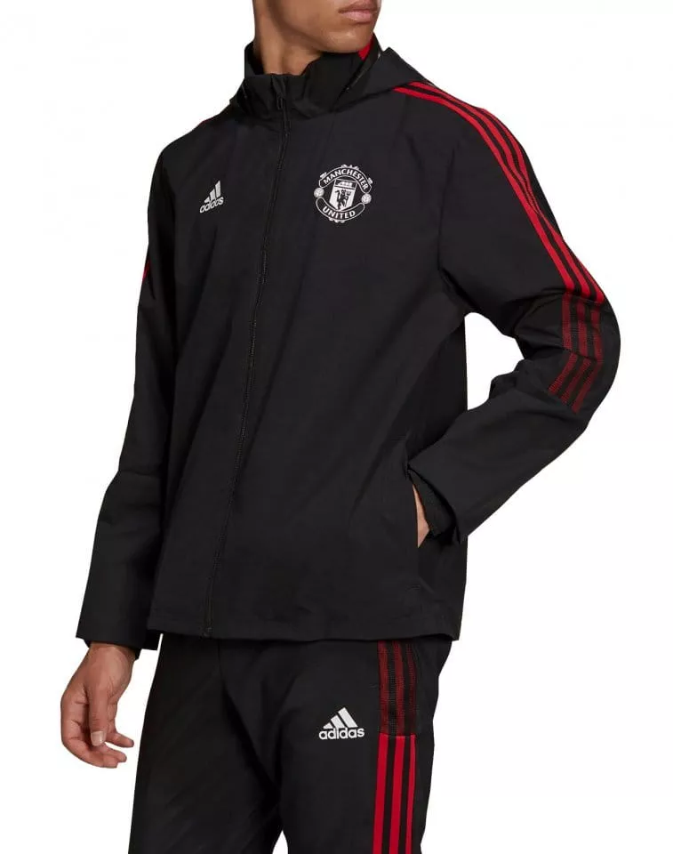 Chaqueta con capucha adidas MUFC AW JACKET 2021/22