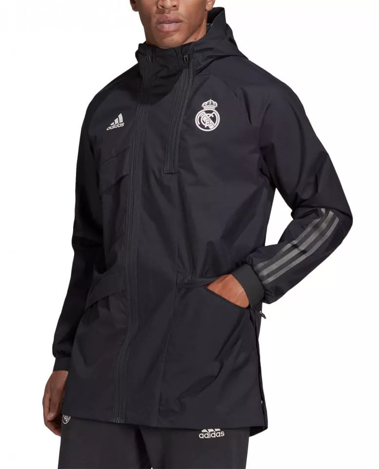 Kurtka z kapturem adidas REAL TRV DR JACKET - 11teamsports.pl