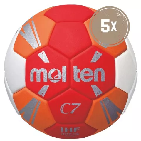 5er BALLSET H2C3500-RO HANDBALL C7