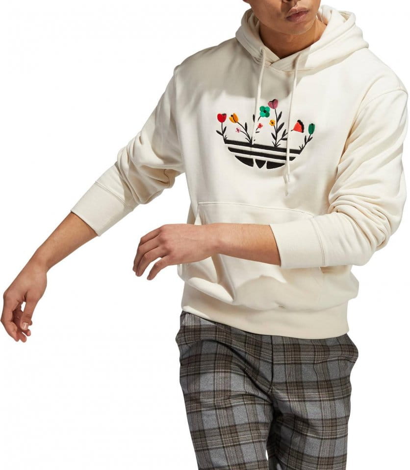 Hooded sweatshirt adidas Originals FLORAL TREFOIL Top4Running