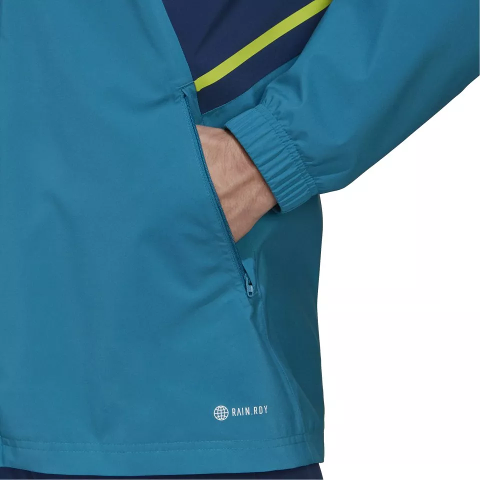 Яке с качулка adidas JUVE RAIN JKT