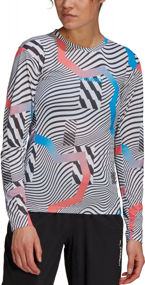Long-sleeve T-shirt adidas Terrex W TRAIL LS GFX