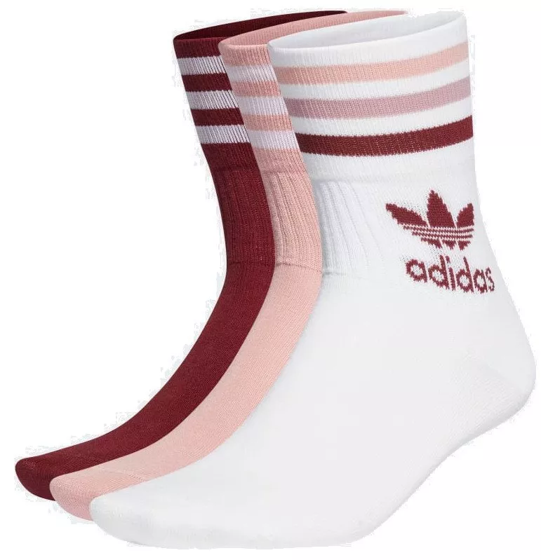 adidas Originals Mid-Cut Crew 3 pairs)
