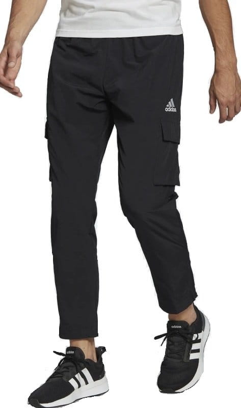Pánské kalhoty adidas Essentials Small Logo Woven Cargo 7/8