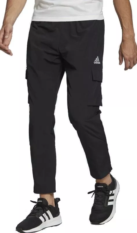 Pánské kalhoty adidas Essentials Small Logo Woven Cargo 7/8
