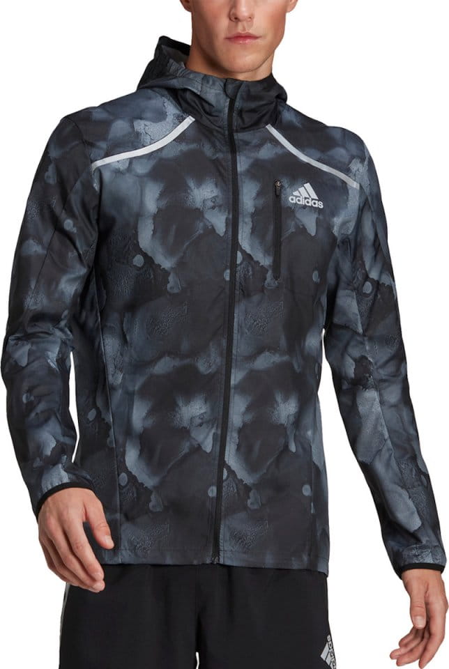 Kurtka z kapturem adidas MARATHON JKT