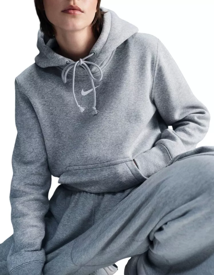 Суитшърт с качулка Nike W NSW PHNX FLC STD PO HOODIE
