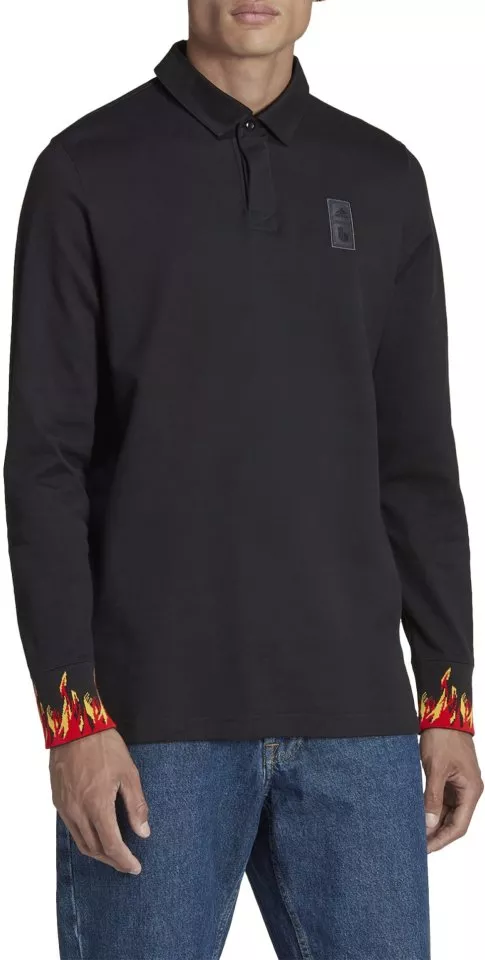 Поло тениска adidas RBFA LS POLO