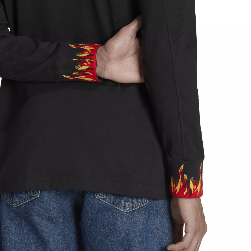 Поло тениска adidas RBFA LS POLO