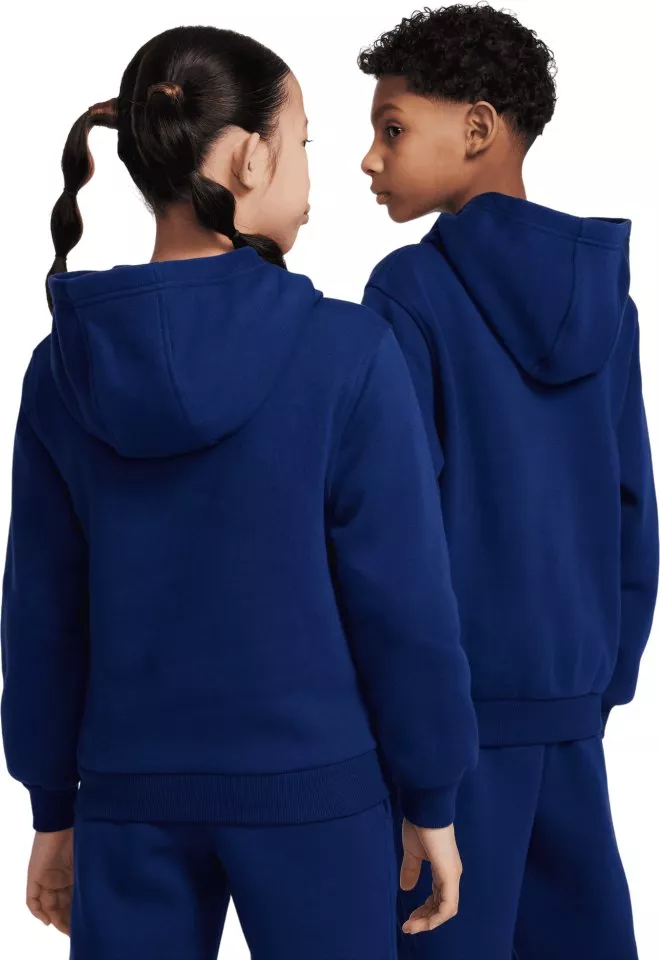 Φούτερ-Jacket με κουκούλα Nike Club Fleece Erling Haaland Hoody Kids