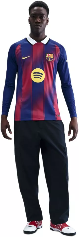 Bluza cu maneca lunga Nike FCB M NK DF JSY LS STAD HM 2025/26