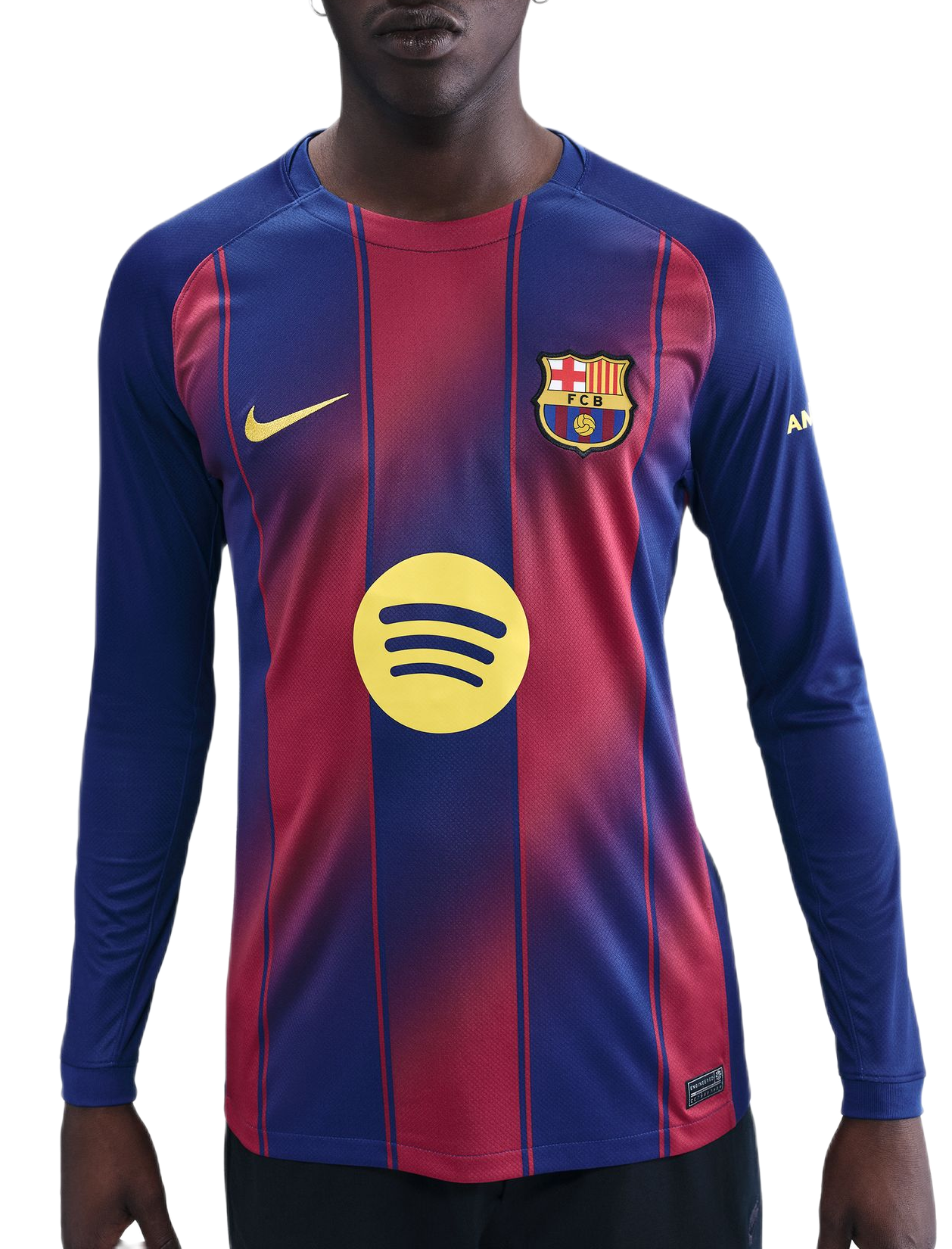 Bluza cu maneca lunga Nike FCB M NK DF JSY LS STAD HM 2025/26